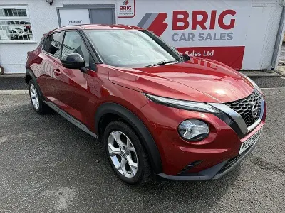 Used Nissan Juke N-Connecta 117 HP (86 kW) 2020 Red SUV