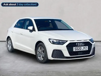 Used Audi A1 Sportback Premium 95 HP (69 kW) 2020 White Hatchback