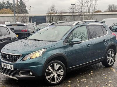 Green Used 2018 Peugeot 2008 Allure Premium SUV | £9,981 (Fair price)