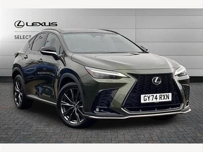 Terrane khaki Used 2024 Lexus NX450h+ Sport Line SUV | £46,550 (A bit pricey)