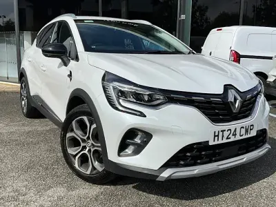 Used Renault Captur Techno 91 HP (66 kW) 2024 White SUV