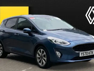 Used Ford Fiesta Trend 125 HP (91 kW) 2020 Blue Hatchback