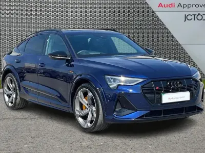 Used Audi e-tron Sportback Advanced 369 kW (503 HP) 2022 Blue SUV