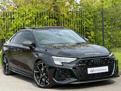 Used Audi RS3 Sport 400 HP (294 kW) 2022 Black Sedan