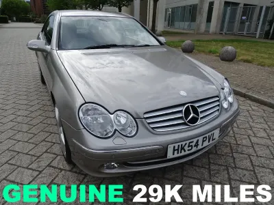 Used Mercedes CLK320 Elegance 2004 Silver Coupe