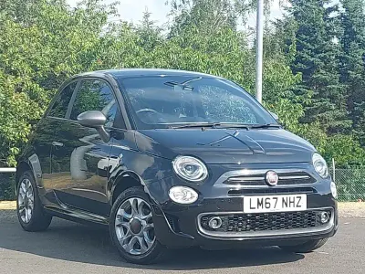 Used Fiat 500 S 69 HP (50 kW) 2017 Black Hatchback