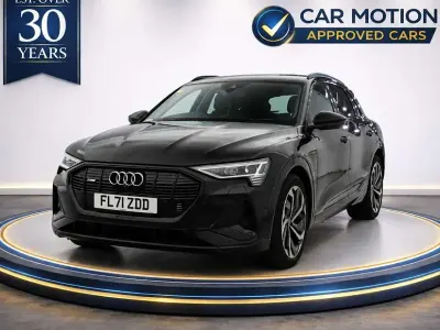 Used Audi e-tron Black Edition 300 kW (408 HP) 2021 Black SUV