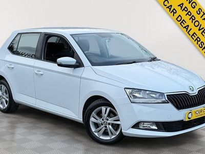 Used Skoda Fabia SE 95 HP (69 kW) 2021 White Hatchback