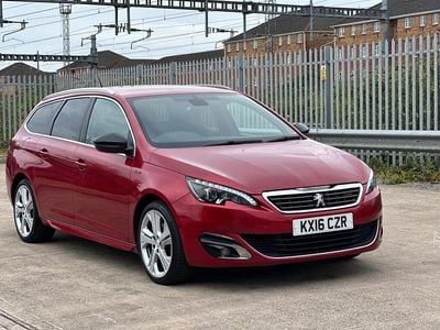Used Peugeot 308 GT-line 2016 Red Estate