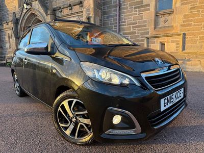 Black Used 2015 Peugeot 108 Allure Hatchback | £2,500 (Fair price)