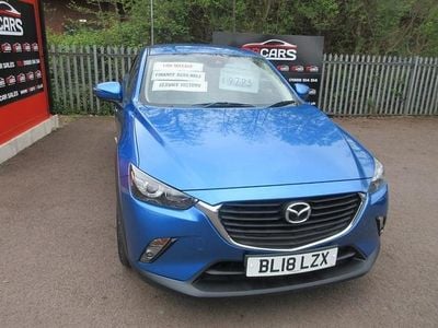 Used Mazda CX-3 105 HP (77 kW) 2018 Blue SUV