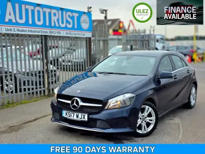 Used Mercedes A180 2017 Blue Hatchback