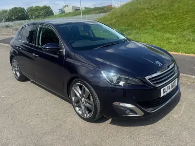 Begagnad Peugeot 308 115 HK (84 kW) 2014 Blå Halvkombi