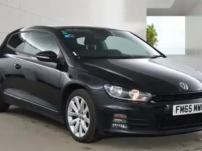 Used VW Scirocco 125 HP (91 kW) 2016 Black Coupe