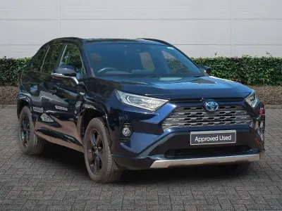 Used Toyota RAV4 Hybrid 2020 Blue/black SUV