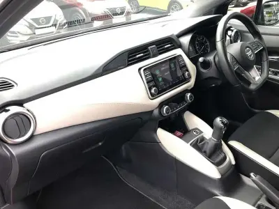 Used Nissan Micra Tekna 91 HP (66 kW) 2022 Red Hatchback