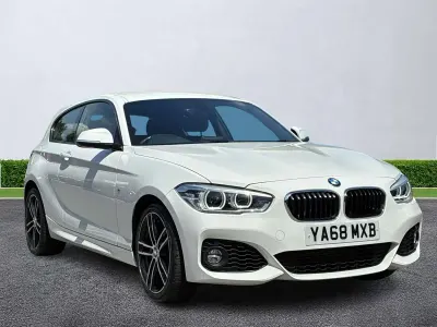 Used BMW 118 M Sport 136 HP (100 kW) 2019 White Hatchback