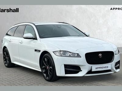 Used Jaguar XF Sportbrake R-Sport 247 HP (181 kW) 2019 White Estate