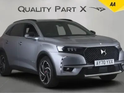 Usado DS Automobiles DS7 Crossback Performance 225 CV (165 kW) 2020 Gris SUV