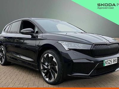 Used Skoda Enyaq iV SportlinePlus 210 kW (286 HP) 2025 Black SUV