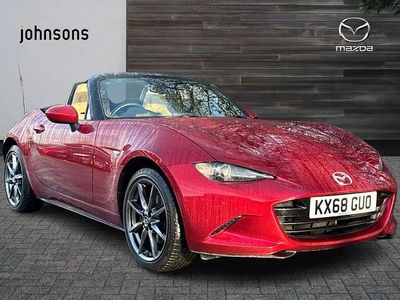 Red Used 2018 Mazda MX5 Inclusive Cabriolet | £18,495 (Fair price)