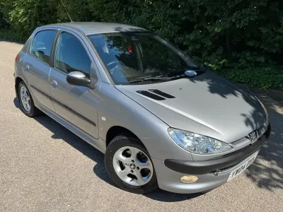 Used Peugeot 206 109 HP (80 kW) 2004 Grey Hatchback