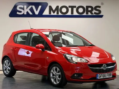 Usado Vauxhall Corsa 2016 Vermelho Citadino