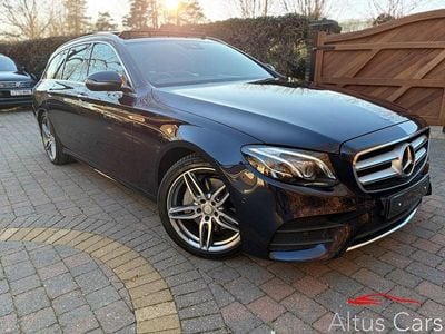 Used Mercedes E220 AMG Line Premium Plus 2017 Blue Estate