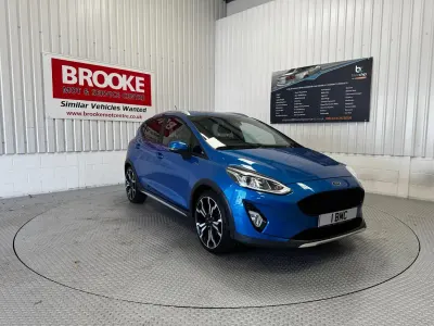 Used Ford Fiesta Active X 125 HP (91 kW) 2020 Blue Hatchback