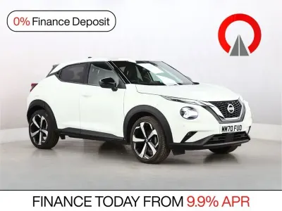 Used Nissan Juke Tekna 114 HP (83 kW) 2020 White SUV