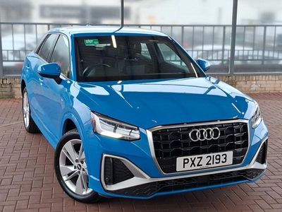 Usado Audi Q2 S-Line 150 CV (110 kW) 2021 Azul SUV
