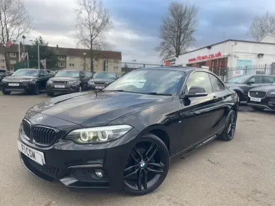 Used BMW 218 M Sport 136 HP (100 kW) 2018 Black Coupe