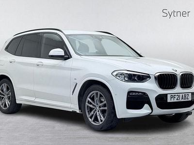 White Used 2021 BMW X3 M Sport SUV | £26,000 (Good price)