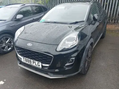 Used Ford Puma Titanium 125 HP (91 kW) 2021 Black SUV