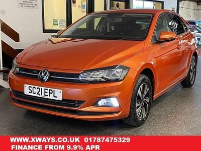 Used VW Polo Match 95 HP (69 kW) 2021 Orange Hatchback