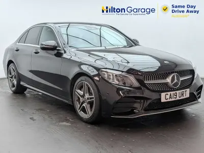 Used Mercedes C300 AMG Line Premium 258 HP (189 kW) 2019 Black Sedan