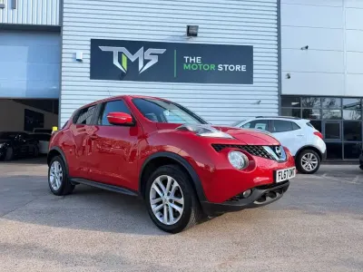 Used Nissan Juke N-Connecta 115 HP (84 kW) 2017 Red SUV