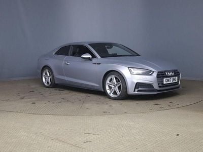 Used Audi A5 S-Line 190 HP (139 kW) 2017 Silver Coupe