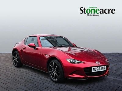 Used Mazda MX5 Exclusive-Line 184 HP (135 kW) 2024 Red Cabriolet