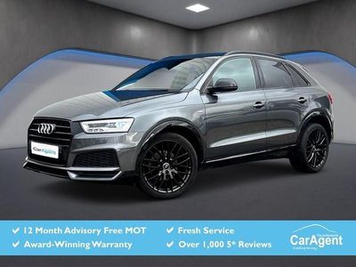 Used Audi Q3 Black Edition 150 HP (110 kW) 2018 Grey SUV