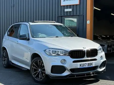 Used BMW X5 M Sport 258 HP (189 kW) 2017 Silver SUV