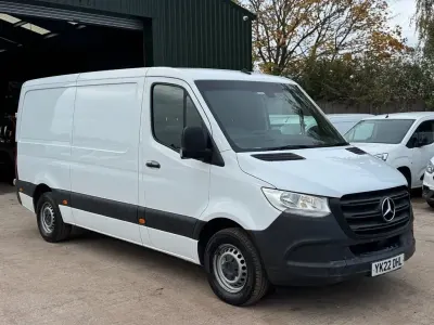 Käytetty Mercedes Sprinter Progressive 150 HP (110 kW) 2022 Valkoinen Van