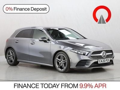 Used Mercedes A200 AMG line 163 HP (119 kW) 2020 Grey Hatchback