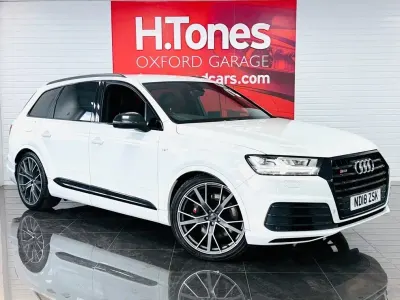 Usado Audi SQ7 Business 435 CV (319 kW) 2018 Blanco SUV