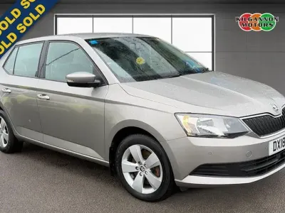Used Skoda Fabia SE 110 HP (80 kW) 2018 Beige Hatchback