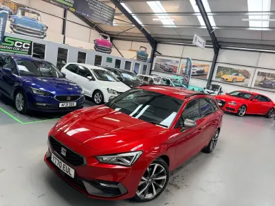 Used Seat Leon ST FR First Edition 2020 Red Estate