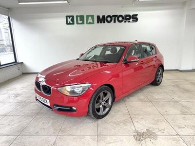 Red Used 2015 BMW 116 Sport Line Hatchback | £4,295 (Fair price)