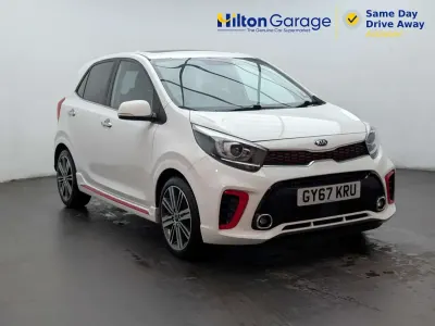 Second-hand Kia Picanto GT-Line S 83 CP (61 kW) 2017 Alb Hatchback