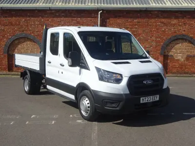 Used Ford Transit 130 HP (95 kW) 2023 White Cabriolet