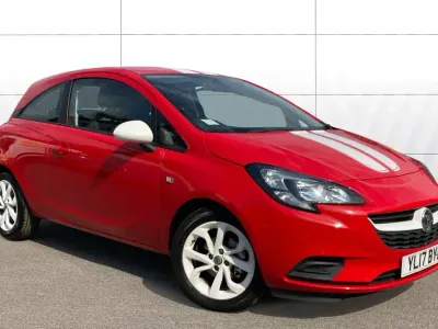 Used Vauxhall Corsa 75 HP (55 kW) 2017 Red Hatchback